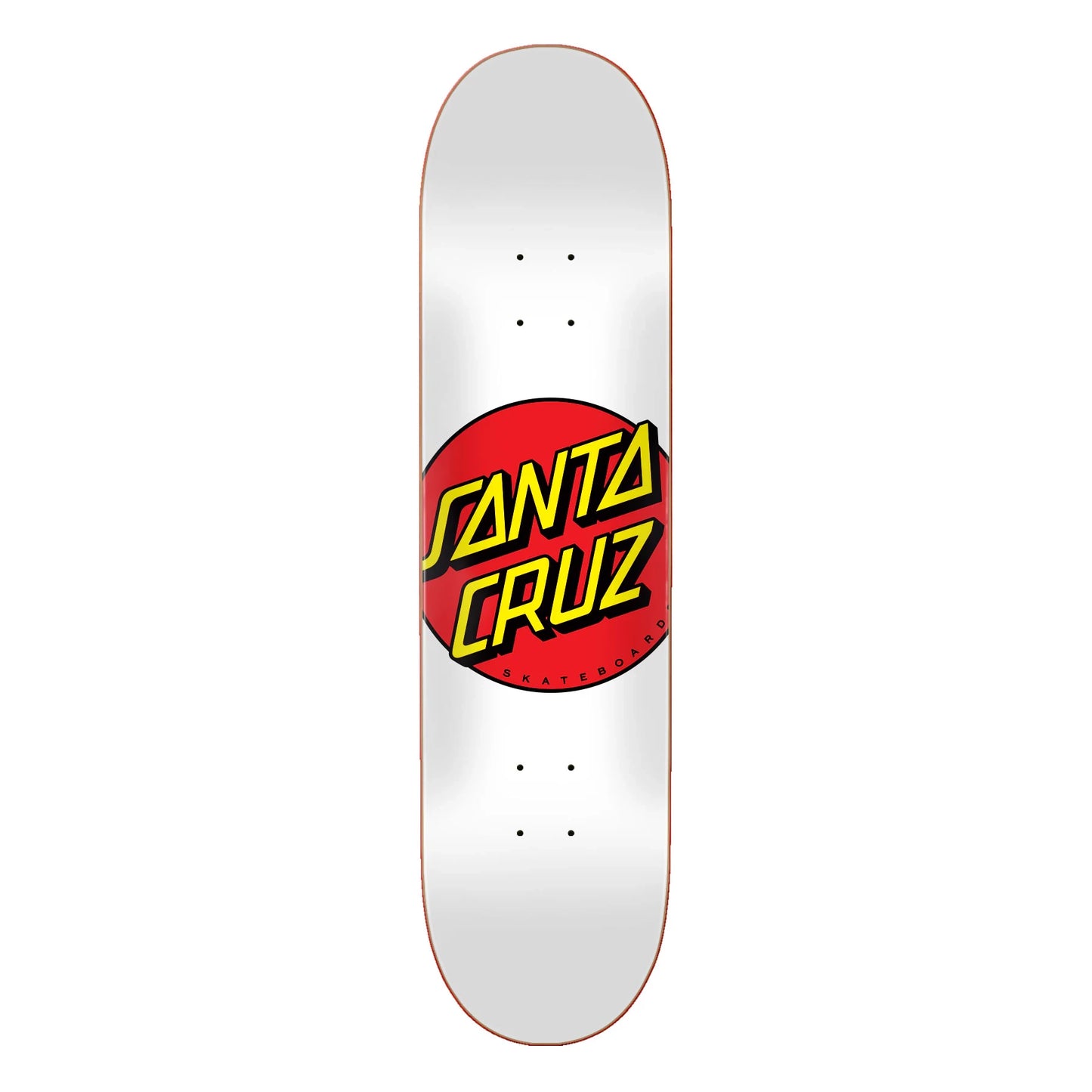 Santa Cruz – Classic Dot – White – 8.0