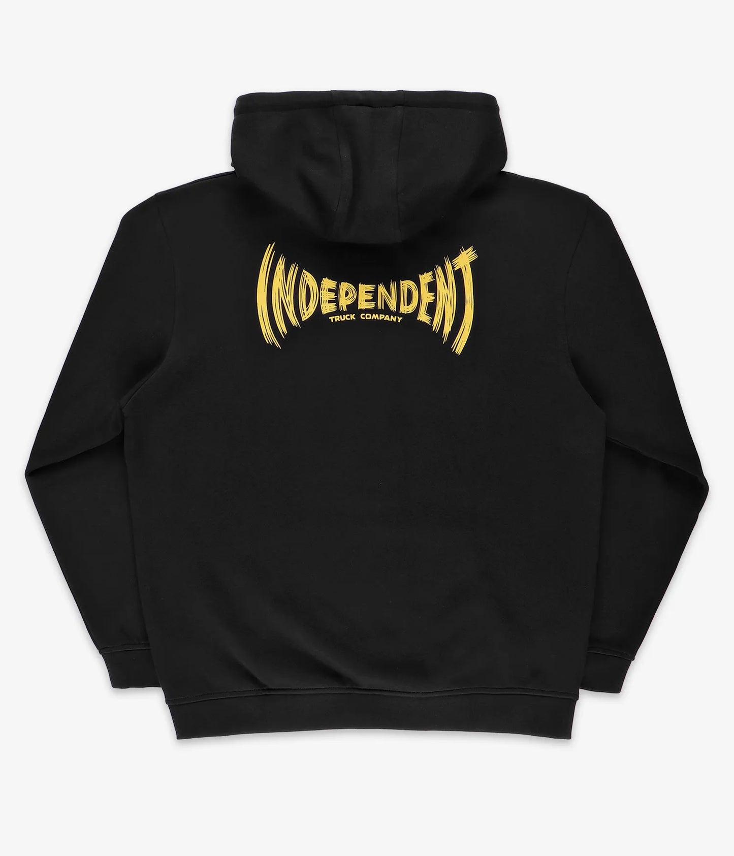 INDEPENDENT CARVED SPAN HOODIE - BLACK