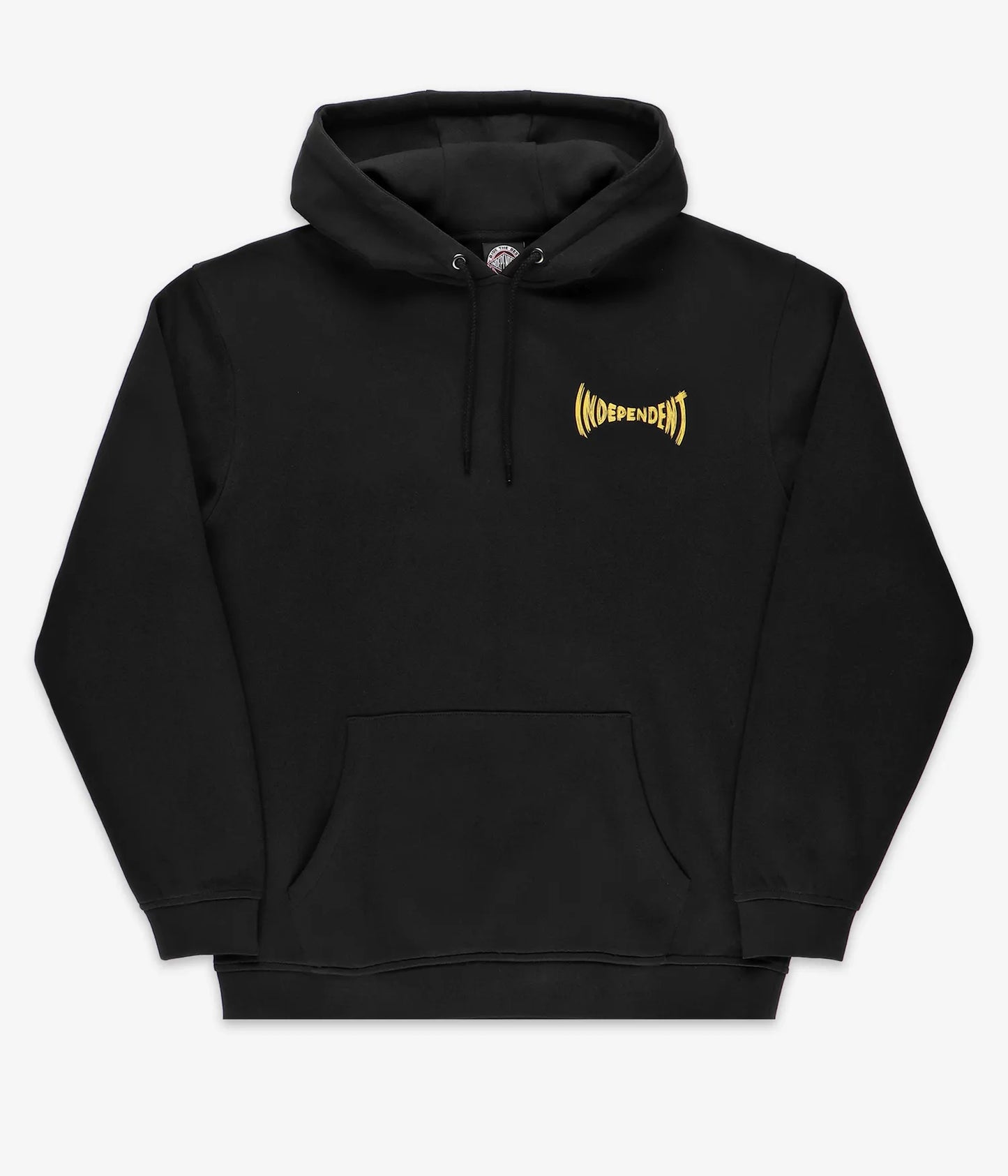 INDEPENDENT CARVED SPAN HOODIE - BLACK