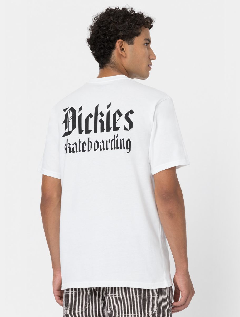 DICKIES SKATEBOARDING SKATE TEE - WHITE
