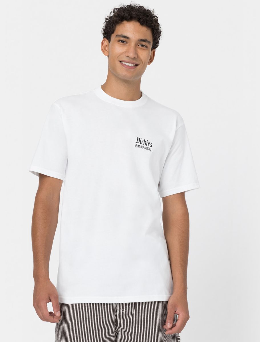 DICKIES SKATEBOARDING SKATE TEE - WHITE