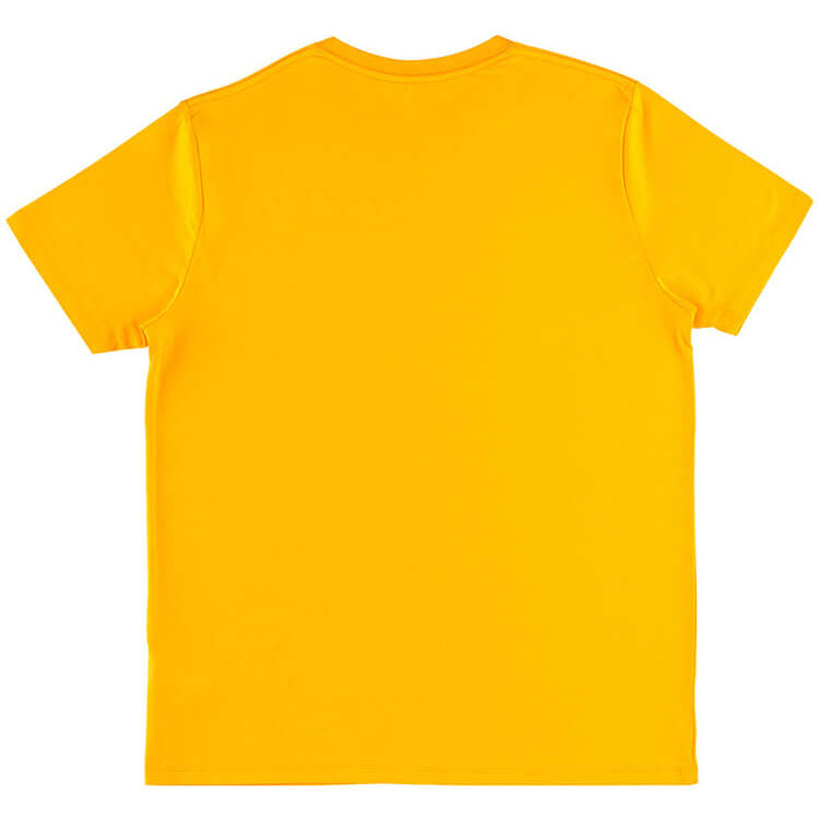 KIOSK SKATE SHOP - CREW T-SHIRT - YELLOW