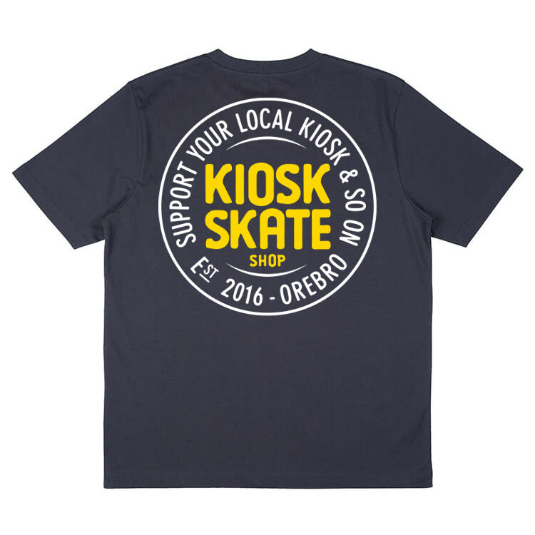 KIOSK SKATE SHOP LUCKY - PREMIUM HEAVYWEIGHT - INK GREY