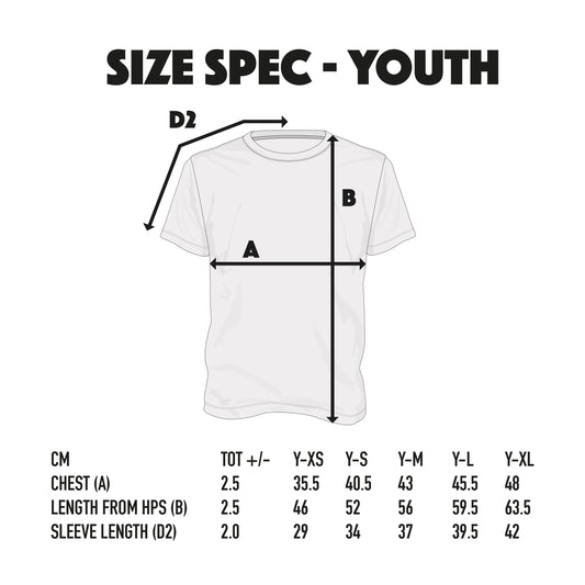 KIOSK - Logo Youth Tee - Grey (Heather)