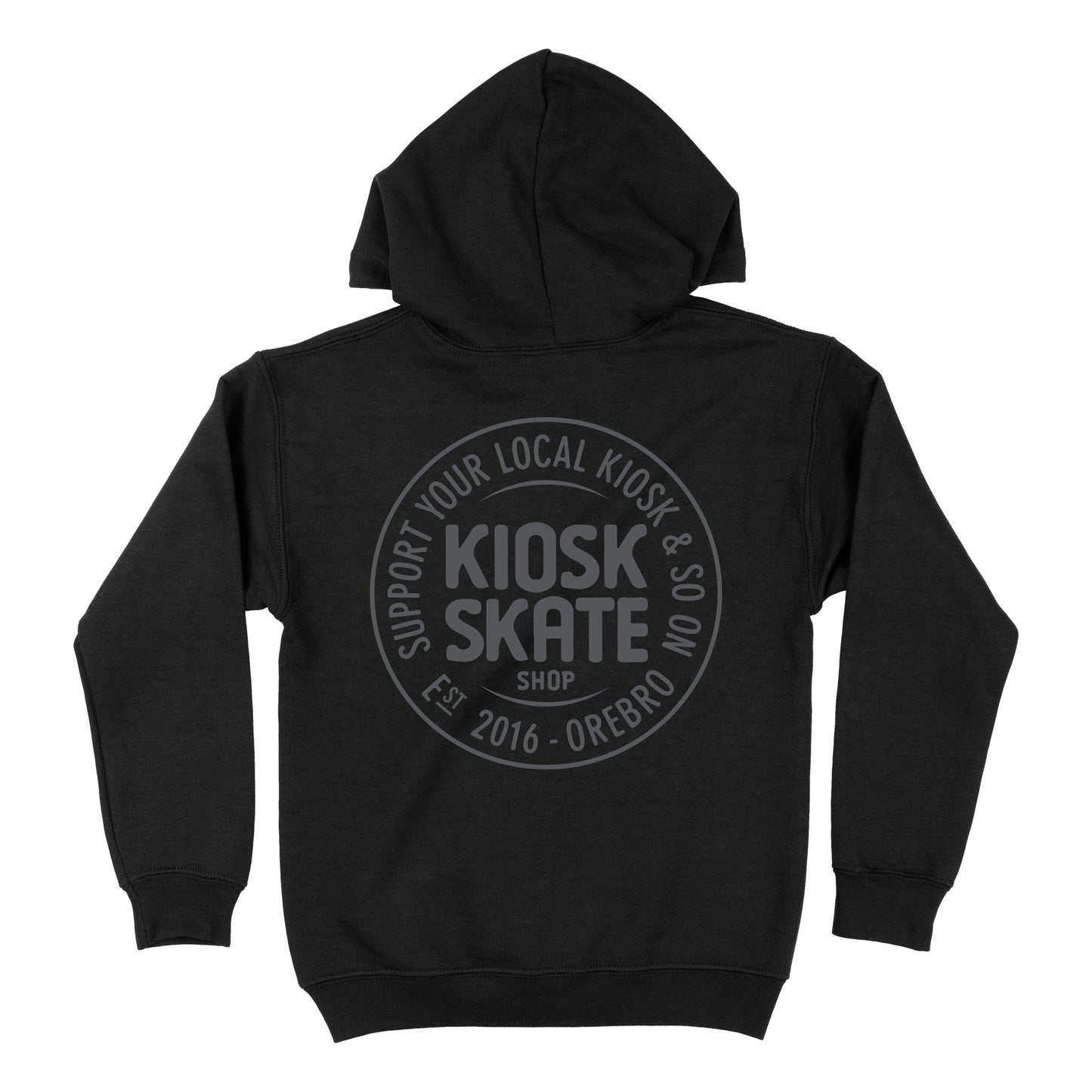 Kiosk - Lucky Zip Hood - Black