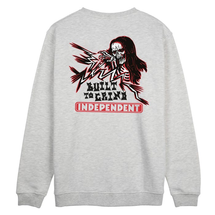 INDEPENDENT TRUCKS SPELLBOUND CREW - ATHLETIC HEATHER