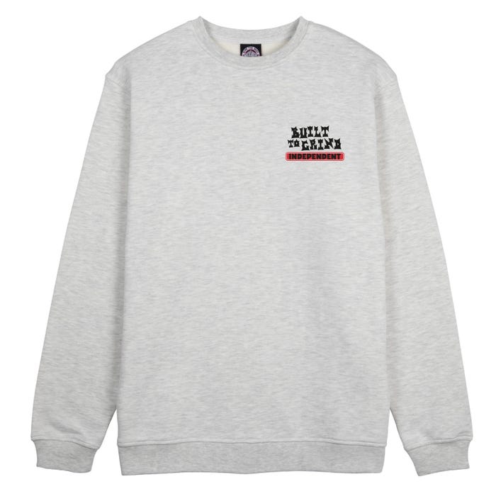INDEPENDENT TRUCKS SPELLBOUND CREW - ATHLETIC HEATHER