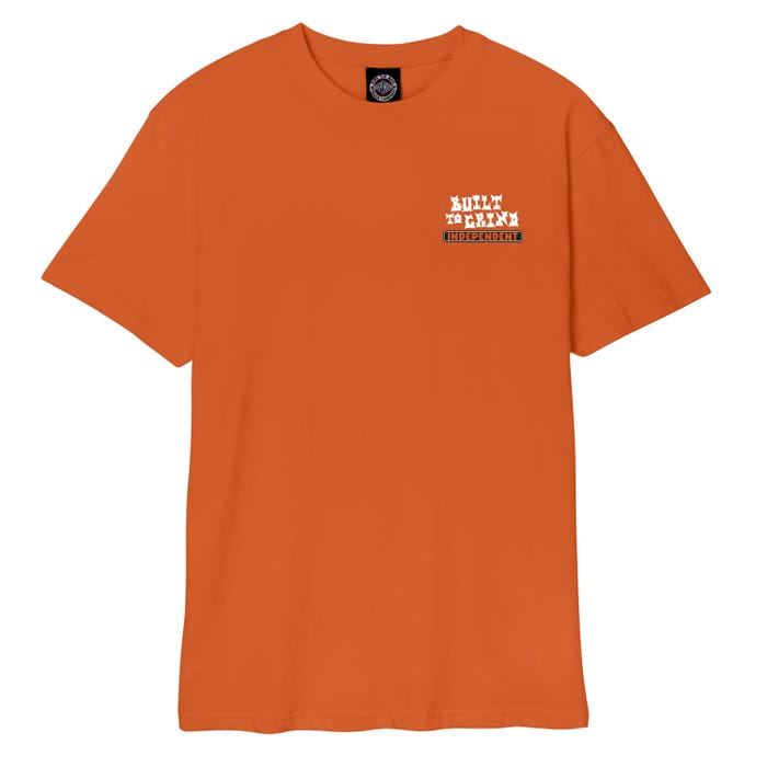 INDEPENDENT TRUCKS SPELLBOUND TEE - TERRACOTTA