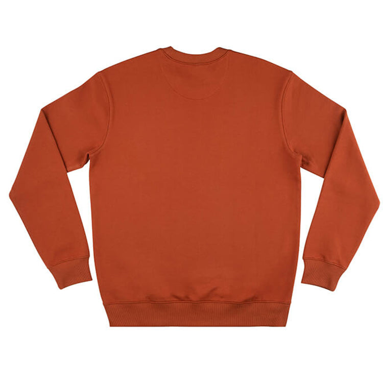 KIOSK CREWNECK ROUND LOGO -DARK ORANGE