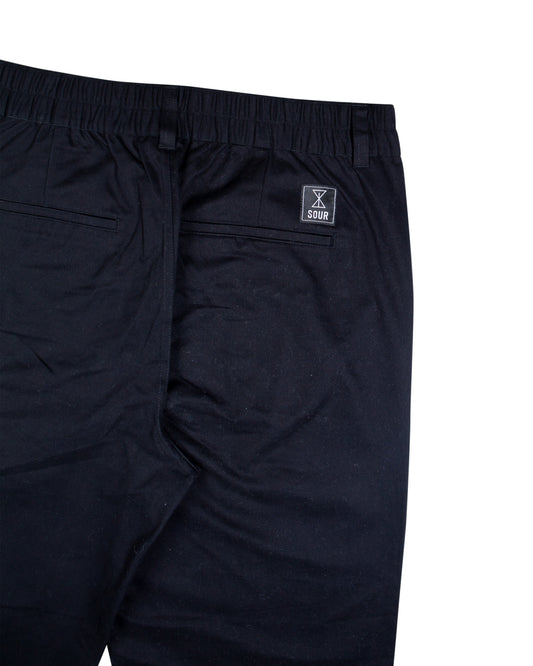 Sour Baggy Chino – Black