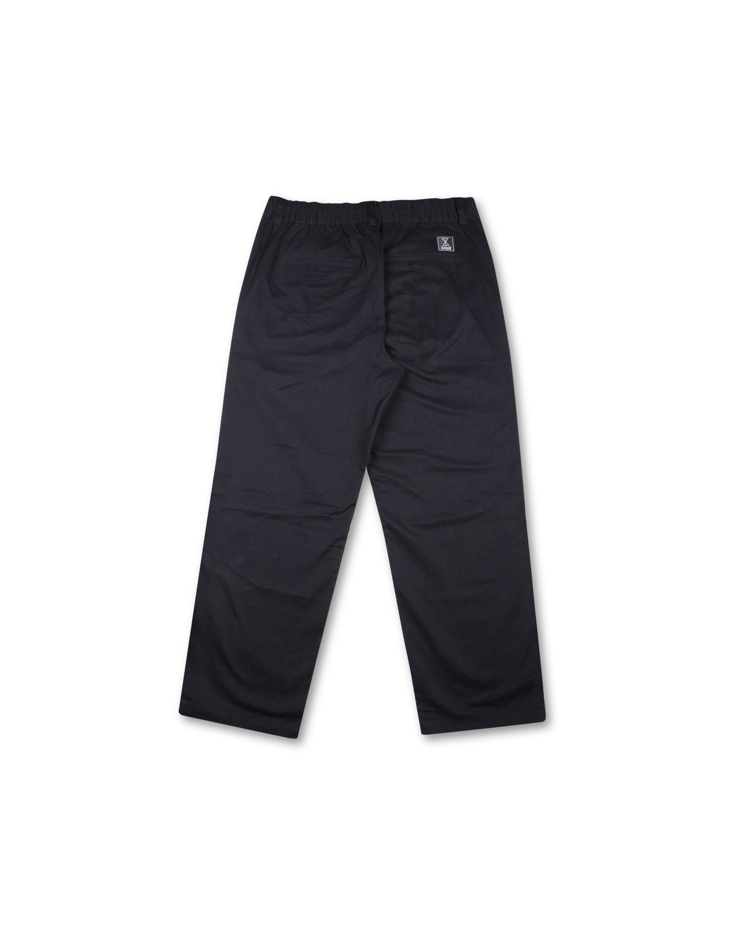 Sour Baggy Chino – Black