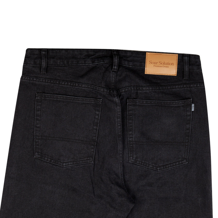 Sour Loose Jeans – Black