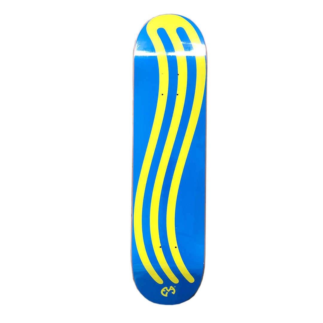 EVA SKATEBOARD -EVA01 - 7.875" BLUE/YELLOW