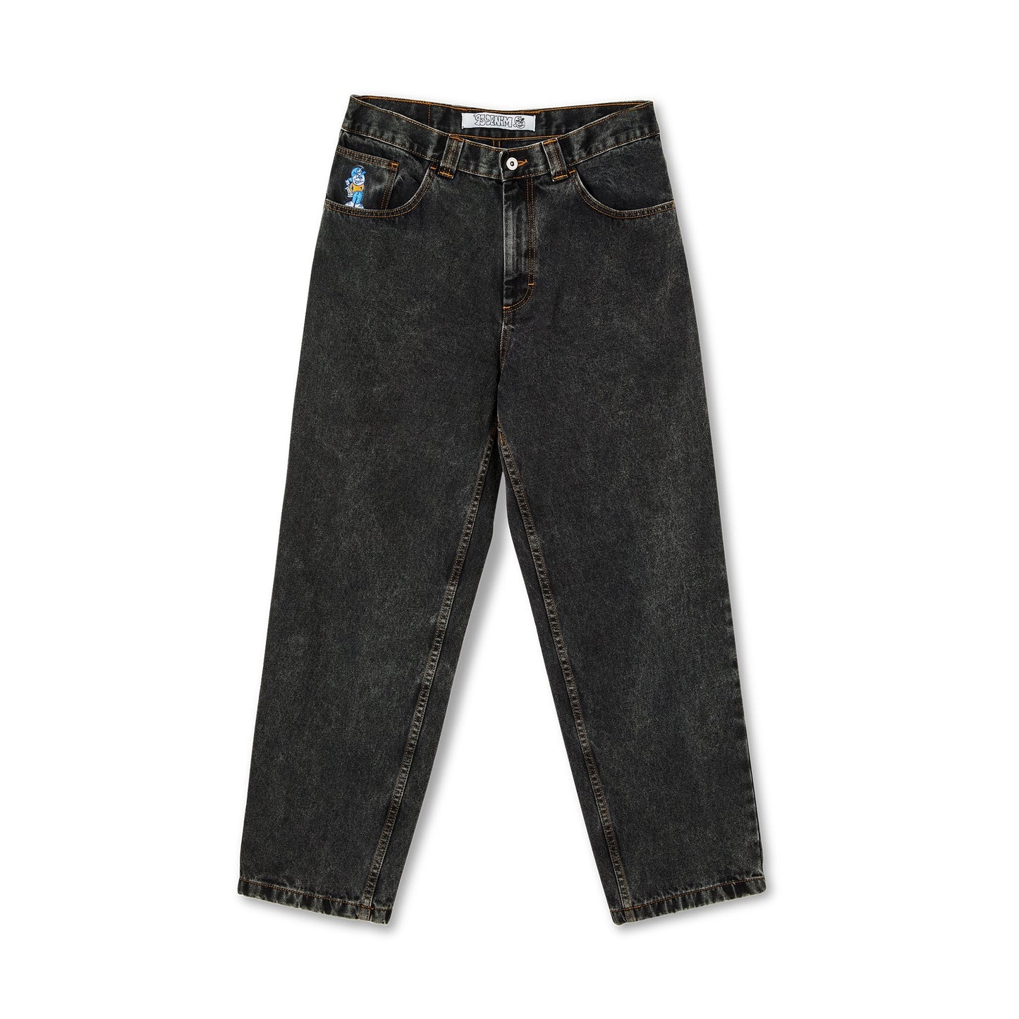 POLAR SKATE CO. 93! DENIM - WASHED BLACK