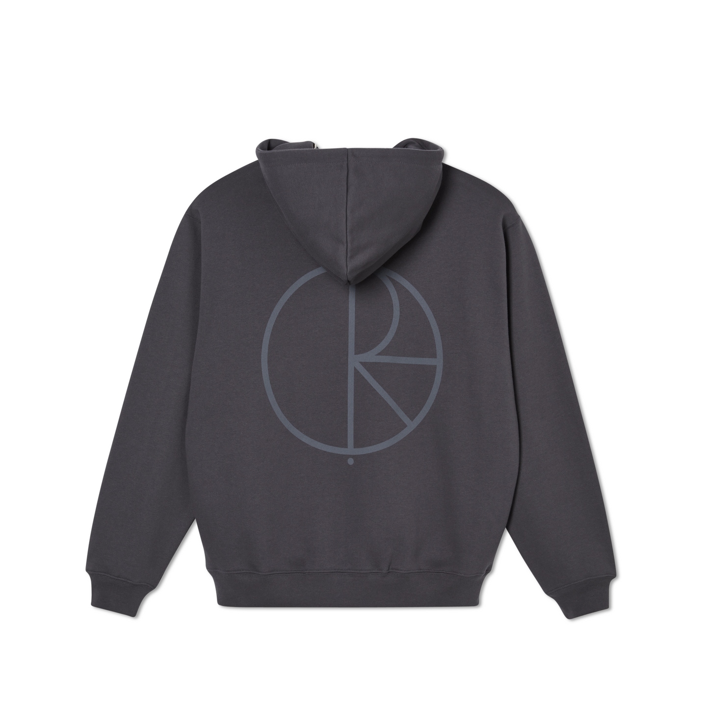 POLAR SKATE CO. STROKE LOGO HOODIE - GRAPHITE