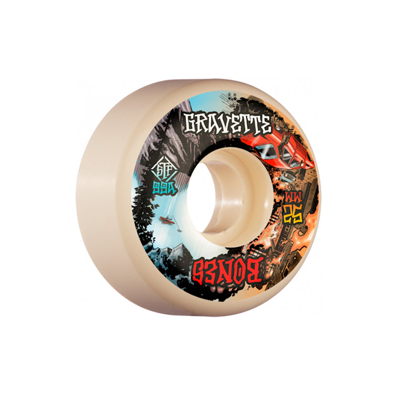 BONES WHEELS GRAVETTE HEAVEN & HELL - STF V2 LOCK 99A 52MM