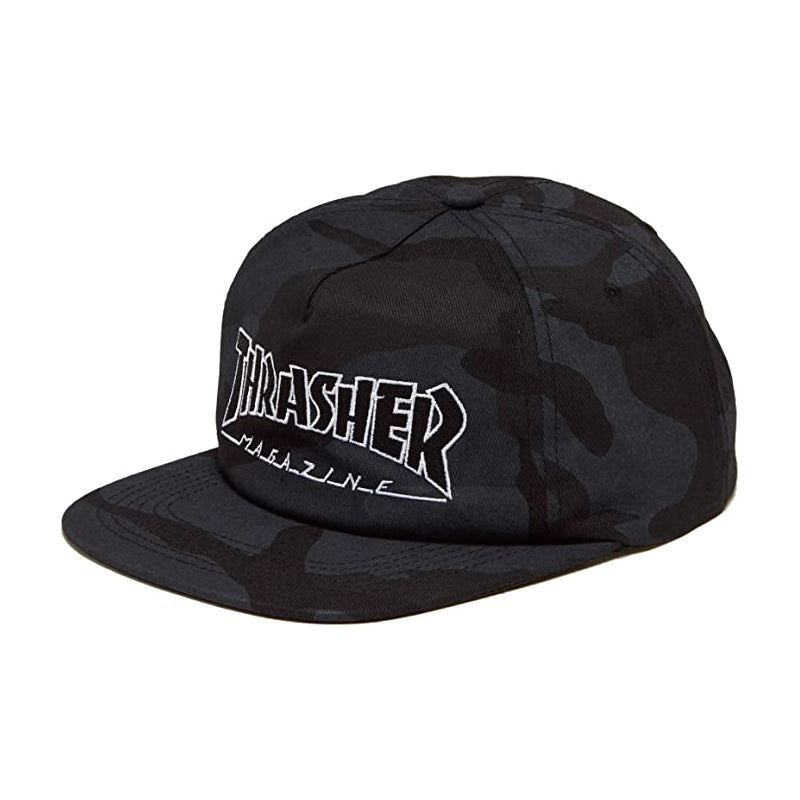 THRASHER MAG - OUTLINED SNAPBACK