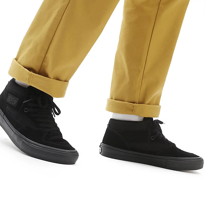 VANS SKATE HALF CAB - BLACK/BLACK