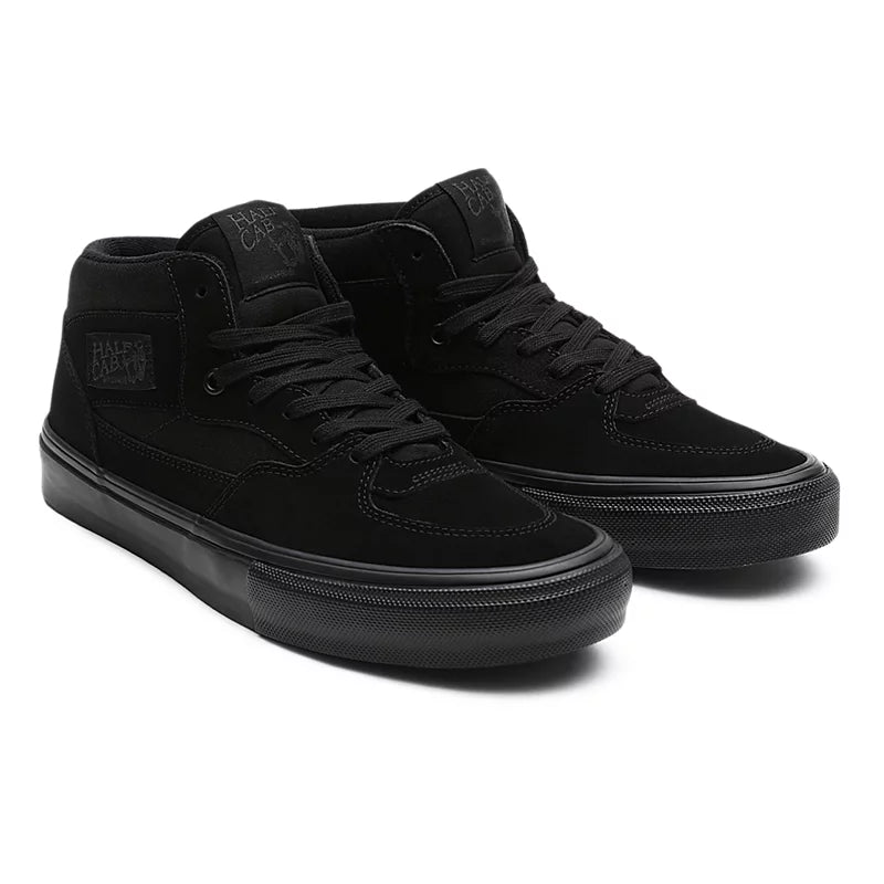 VANS SKATE HALF CAB - BLACK/BLACK