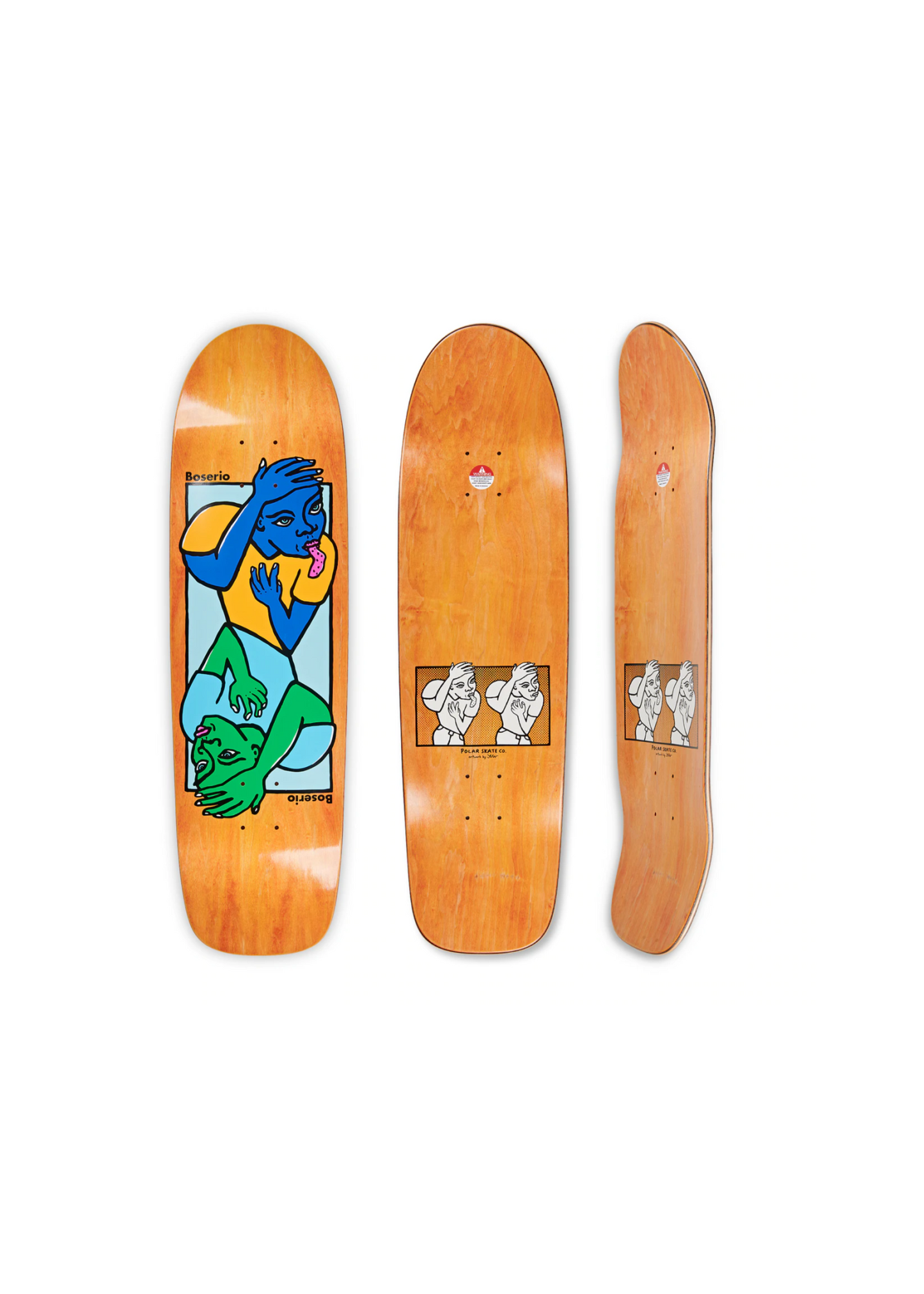 POLAR SKATE CO - NICK BOSERIO DOUBLE HEAD 8.75 - Surf Jnr