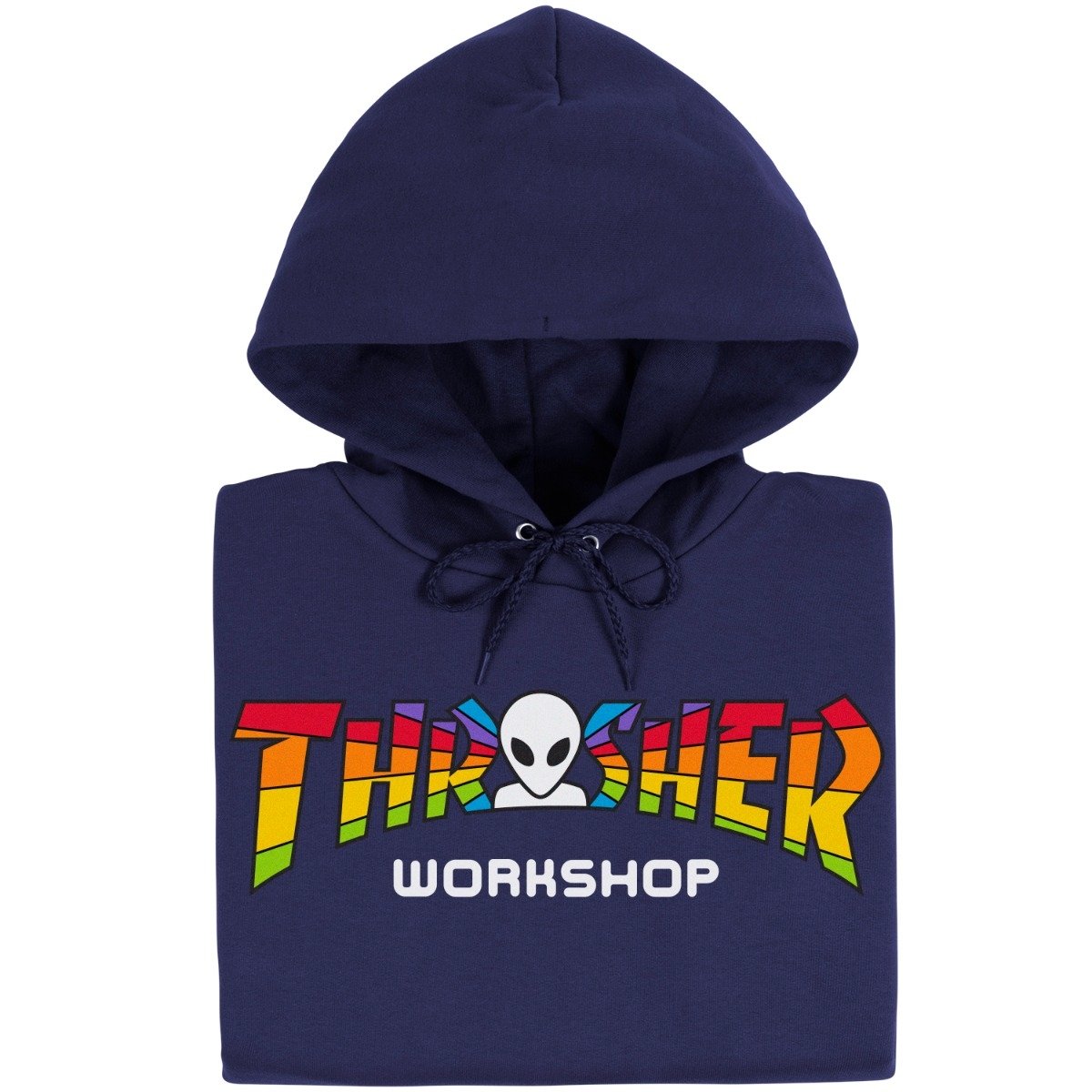 THRASHER x AWS SPECTRUM HOOD - NAVY