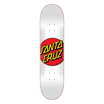 Santa Cruz – Classic Dot – White – 8.0