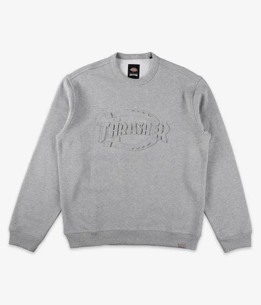 Dickies x Thrasher - Logo Sweater - Grey