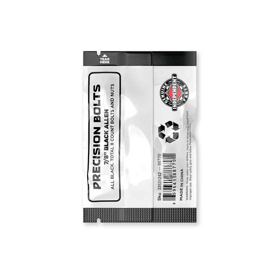 Genuine Parts - Black Hardware - 7/8" Allen