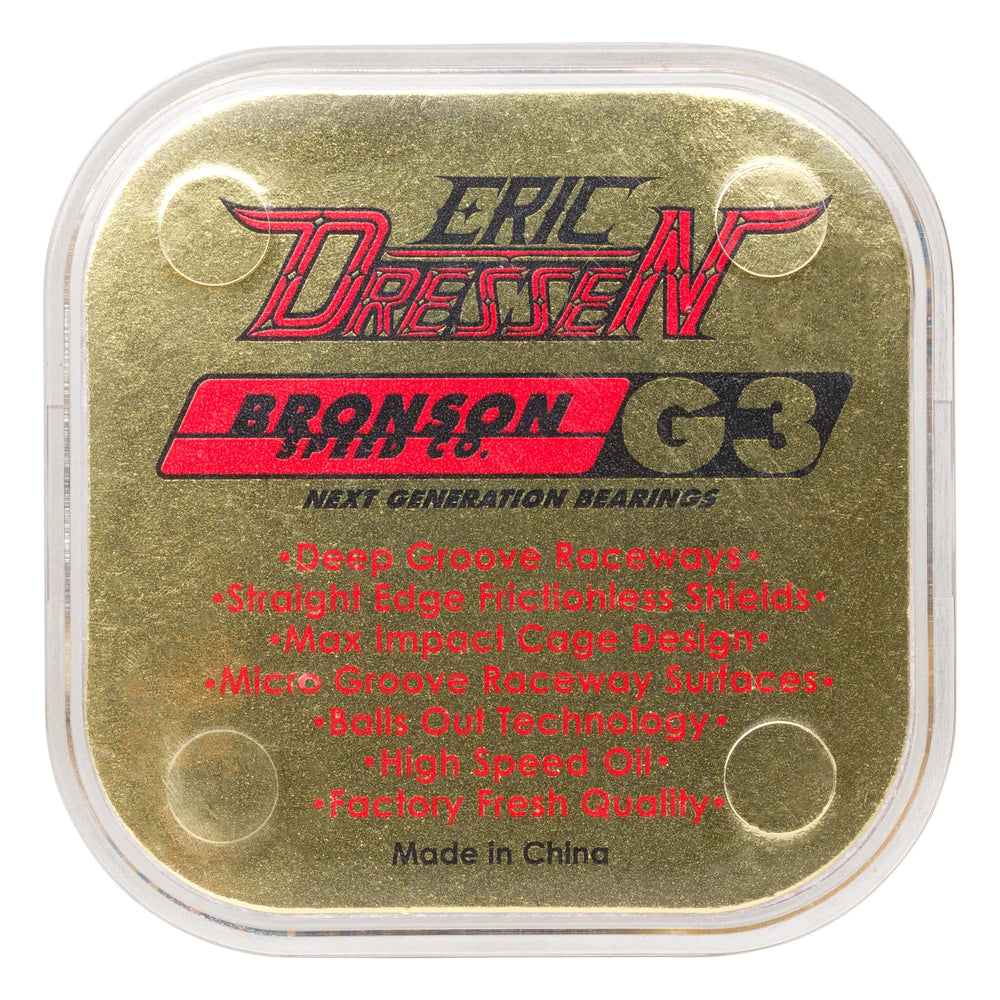Bronson Speed Co - Eric Dressen G3 - Bearings