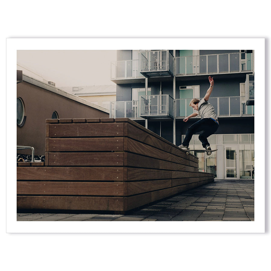 Isac BergwallFrontside noseslide 2015 - 30x40cm - Foto: Filip Erlind
