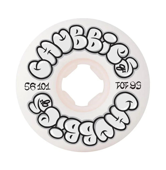Chubbies - Throw Ups  White - 56mm