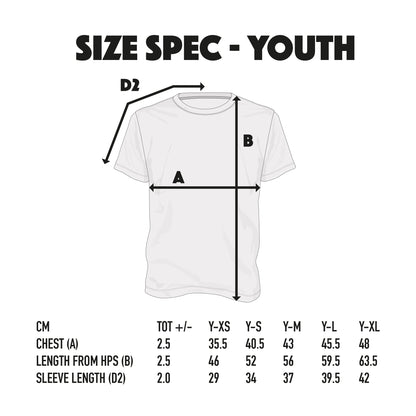 KIOSK - Logo Youth Tee - Grey (Heather)