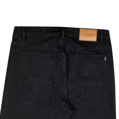 Sour Loose Jeans – Black