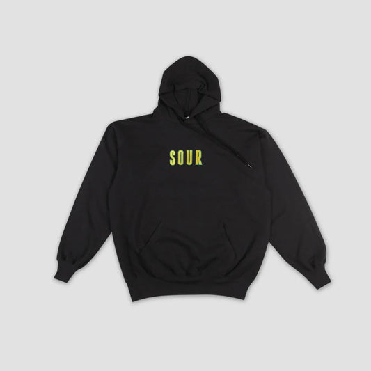 SOUR SOLUTION ARMY HOODIE- BLACK