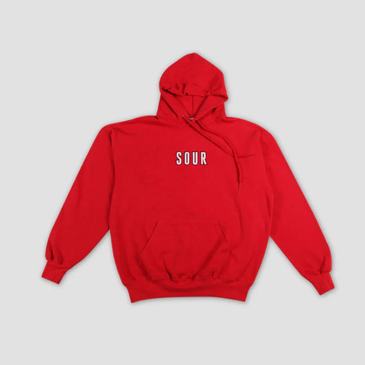 SOUR SOLUTION ARMY HOODIE- RED